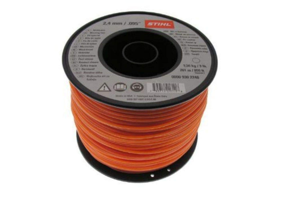 Stihl 0000-930-2346 Round trimmer line 3.3 mm x 19 m, black