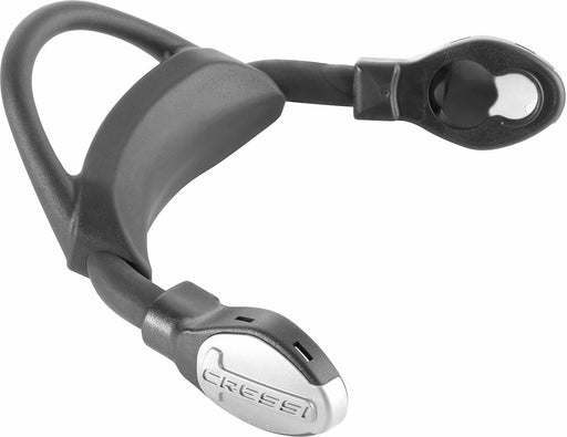 Cressi EBS Fin Strap (Ara/Pro Light/Frog), Black, 18 cm