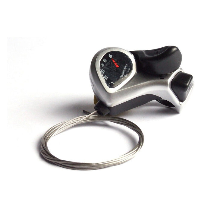 Shimano Shift Lever Right, 6SSL-TX50 Tourney, Incl. Cables