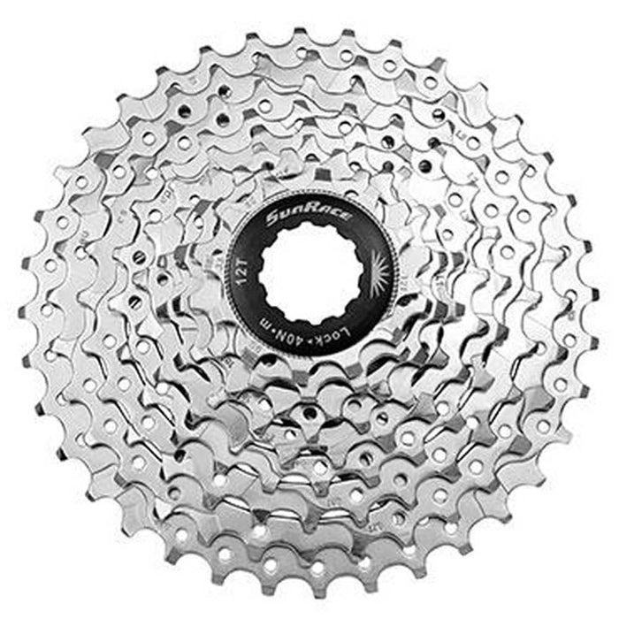 SunRace Unisex's CSM989 Cassette, Silver, 11-36 Tooth