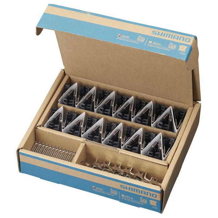 Shimano Disc Brake Pad Set Metal J04CIncl Spring/Split Pin 25Pairs