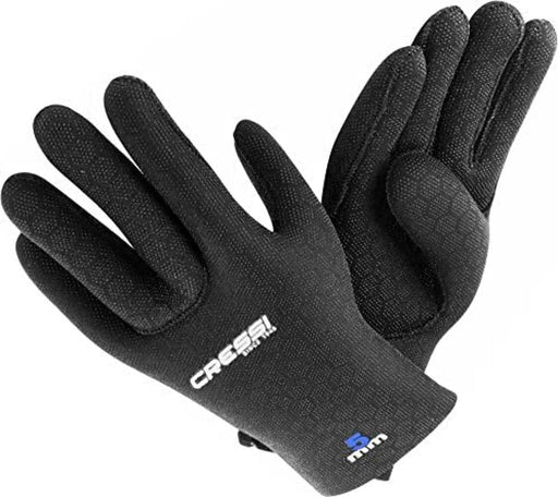Cressi High Stretch Gloves 5 mm, Black, L