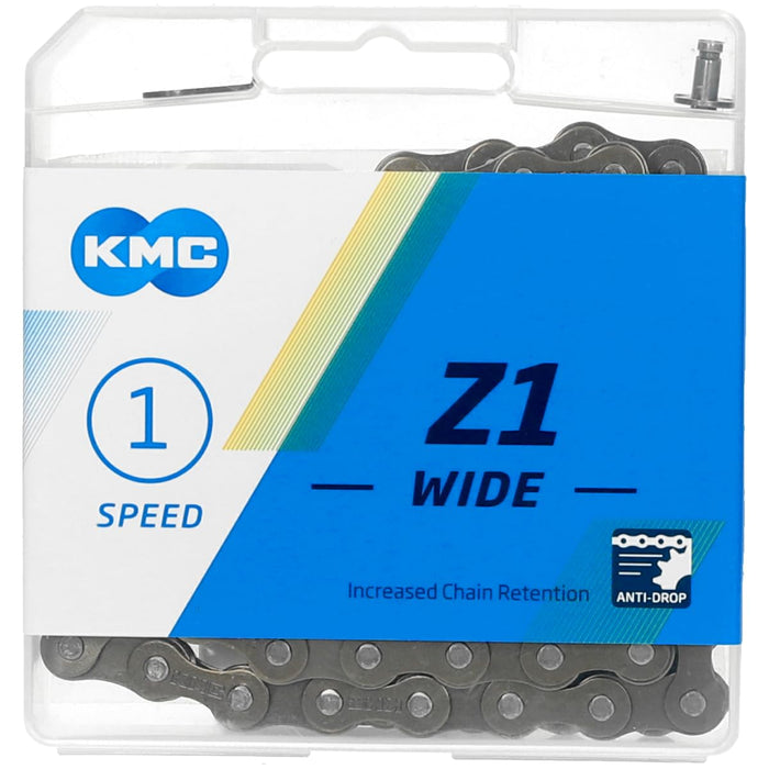 KMC Unisex's Z1 Chain, Brown, Wide (1/8”)