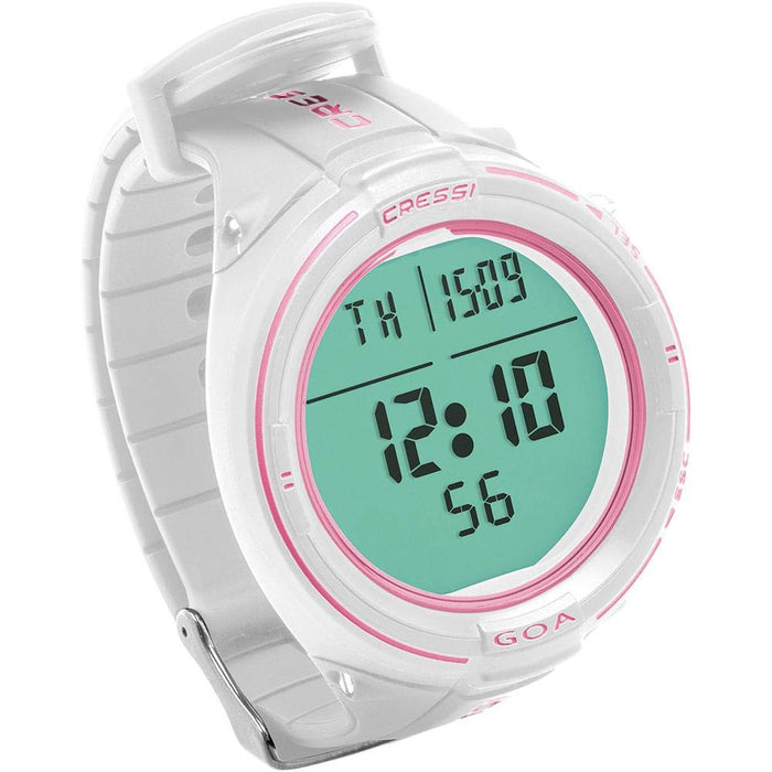 Cressi Goa Scuba Diving Computer, White/Pink