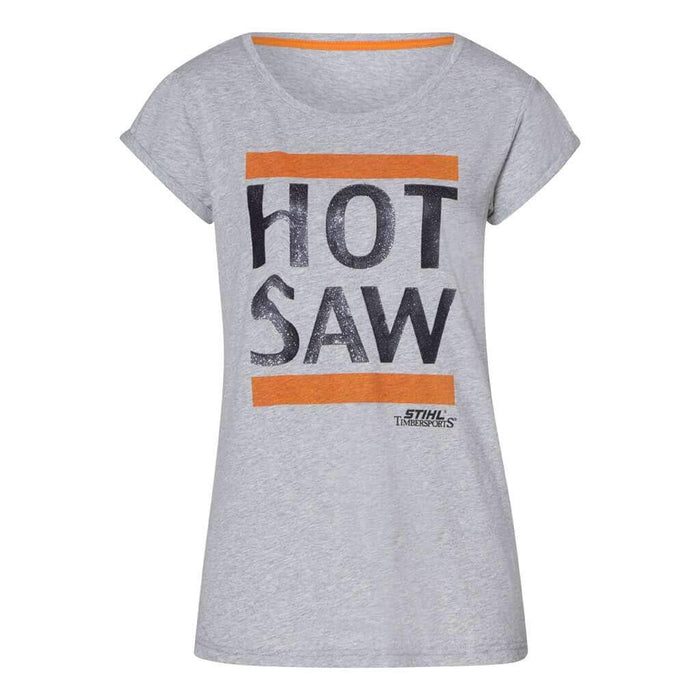 Stihl 0420-500-1634 Women's grey T-shirt, size XS