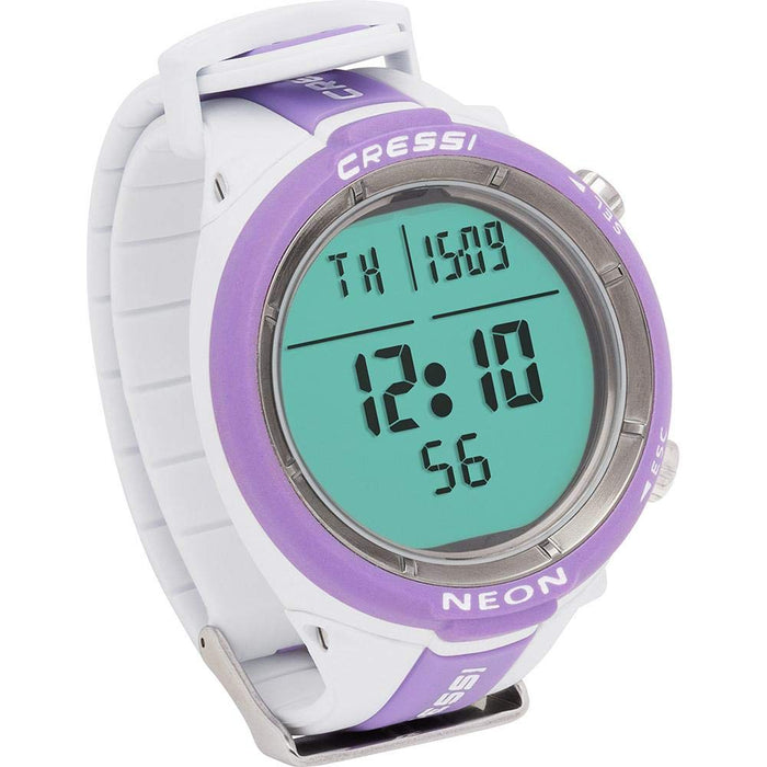 Cressi Neon Watch Computers, White/Lilac
