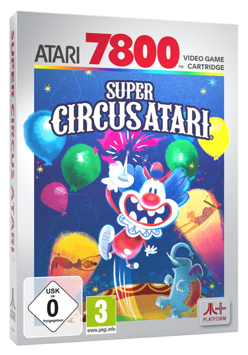 Atari Atari Super Circus (Compatible with 2600+.7800+.7800) RETRO