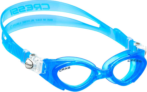 Cressi Crab, blue/blue, clear lens