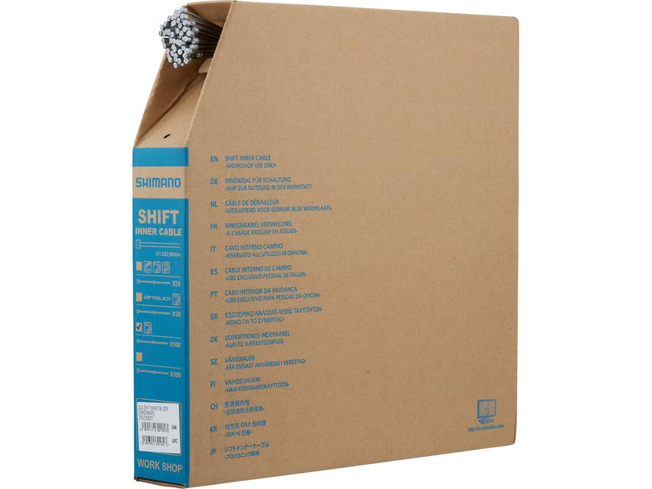 Shimano Shift Inner Cable SUS Box1.2x2100mm 100pcs