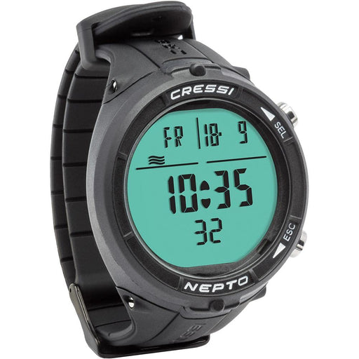 Cressi Nepto Watch Computers, Black