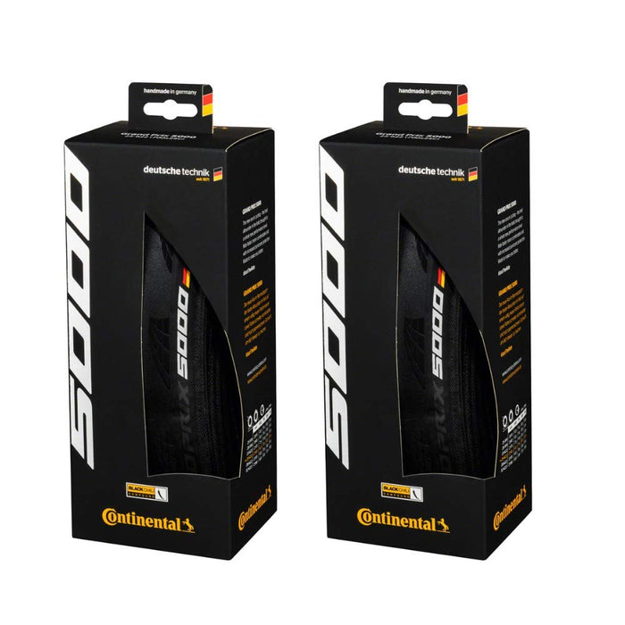 Continental Grand Prix GP 5000 Folding Tires Pair 700x23c