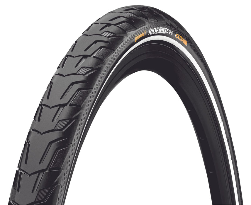 Continental Ride City ETRTO (47-559) 26 X 1.75 BW Bike Tires, Black