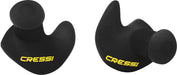CRESSI Dry Ear Plugs Ear Plugs & Nose Clips, Black