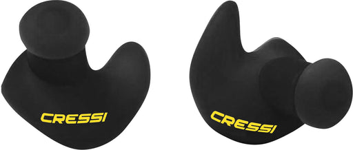 CRESSI Dry Ear Plugs Ear Plugs & Nose Clips, Black