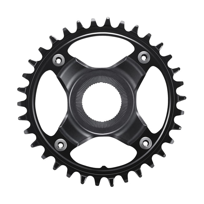 Shimano Chainring 34T 55mm E-BikeSM-CRE80 w/o CG Black