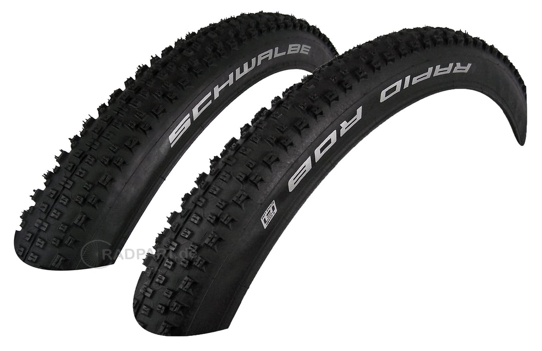 Schwalbe Rapid Rob 57-559 Clincher K-Guard 26 x 2.25 Bicycle Tyre Cover Pack of 2