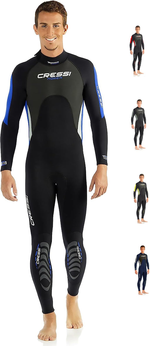 Cressi Morea 3 mm Neoprene Man, Black/Blue, XL
