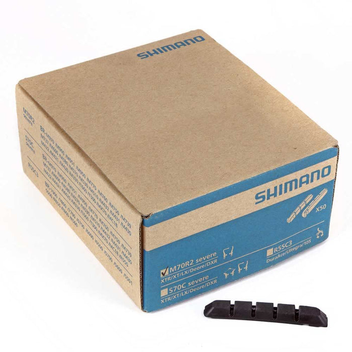Shimano Brake Shoes M70R2 Cart-TypeBR-M970 MTB 50pairs