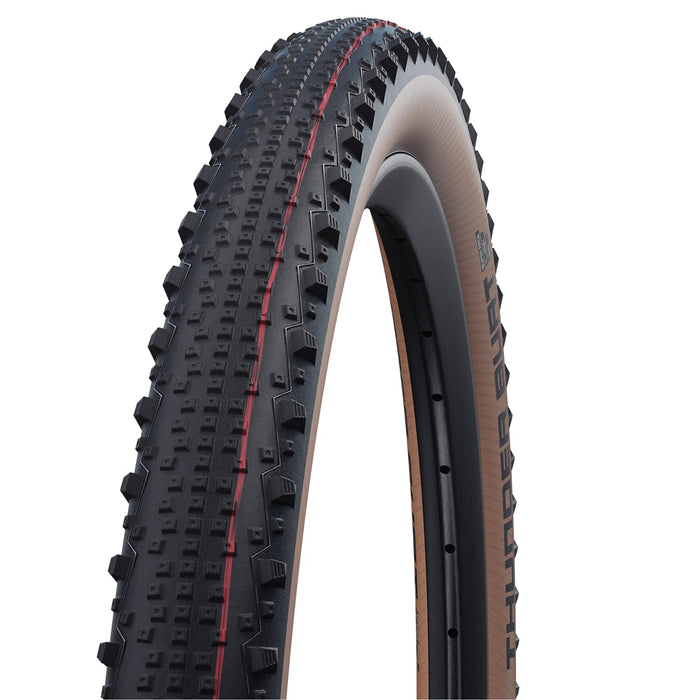 Schwalbe - Thunder Burt MTB and Cross Tubeless Folding Bike Tire | 29 x 2.1 | Evolution Line, Super Race, Addix SpeedGrip | Black/Transparent