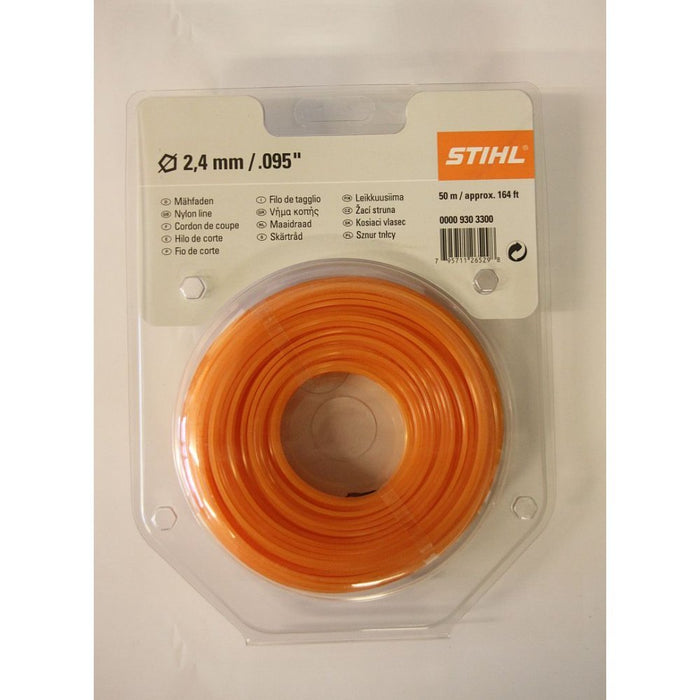 Stihl 0000-930-3340 Pentagonal trimmer line 2.4 mm x 48 m