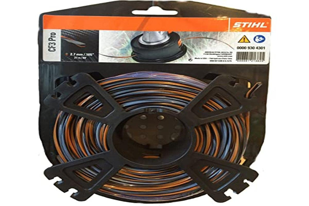 Stihl 0000-930-4301 trimmer line CF3 Pro 2.7 mm x 26 m