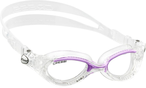 Cressi Flash Lady, Clear/Lilac, Clear lens