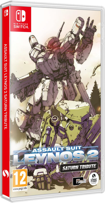 Clear River Games Assault Suit Leynos 2 Saturn Tribute Switch