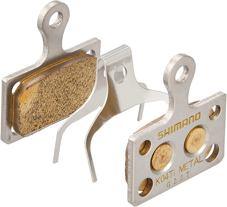 Shimano Disc Brake Pad Set Metal K04TIIncl Spring/Split Pin 1Pair