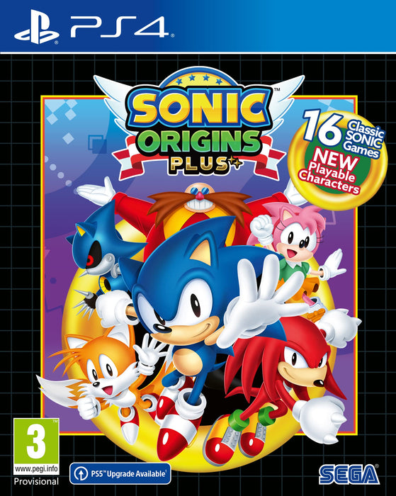 SEGA Sonic Origins Plus PS4
