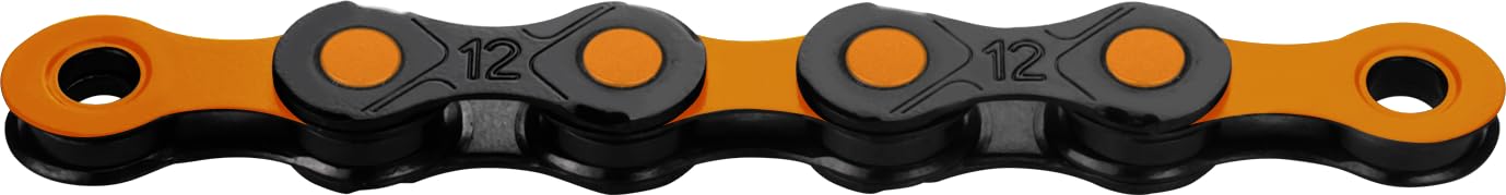 KMC BD12BO26W DLC12 Black-Orange x 126L-Box Waxed
