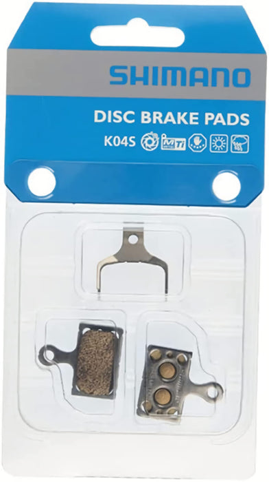 Shimano Disc Brake Pad Set Metal K04SIncl Spring/Split Pin 1Pair