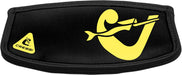 Cressi Simply Neo Mask Strap Cover, Black/Yellow