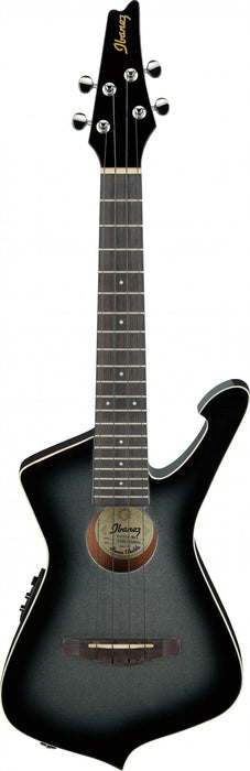 IBANEZ Iceman Ukulele Metallic Gray Sunburst