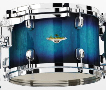 TAMA Starclassic Maple Lacquer Rack Tom 8" x 7" - Molten Electric Blue Burst/Chrome HW