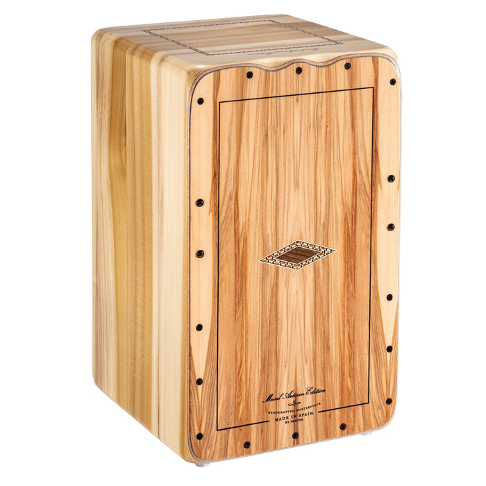 MEINL Percussion Artisan Edition Cajon Fandago Line - Indian Heartwood, Tulip Poplar