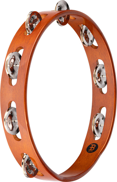 MEINL Percussion Traditional Wood Series Tambourine - 10"