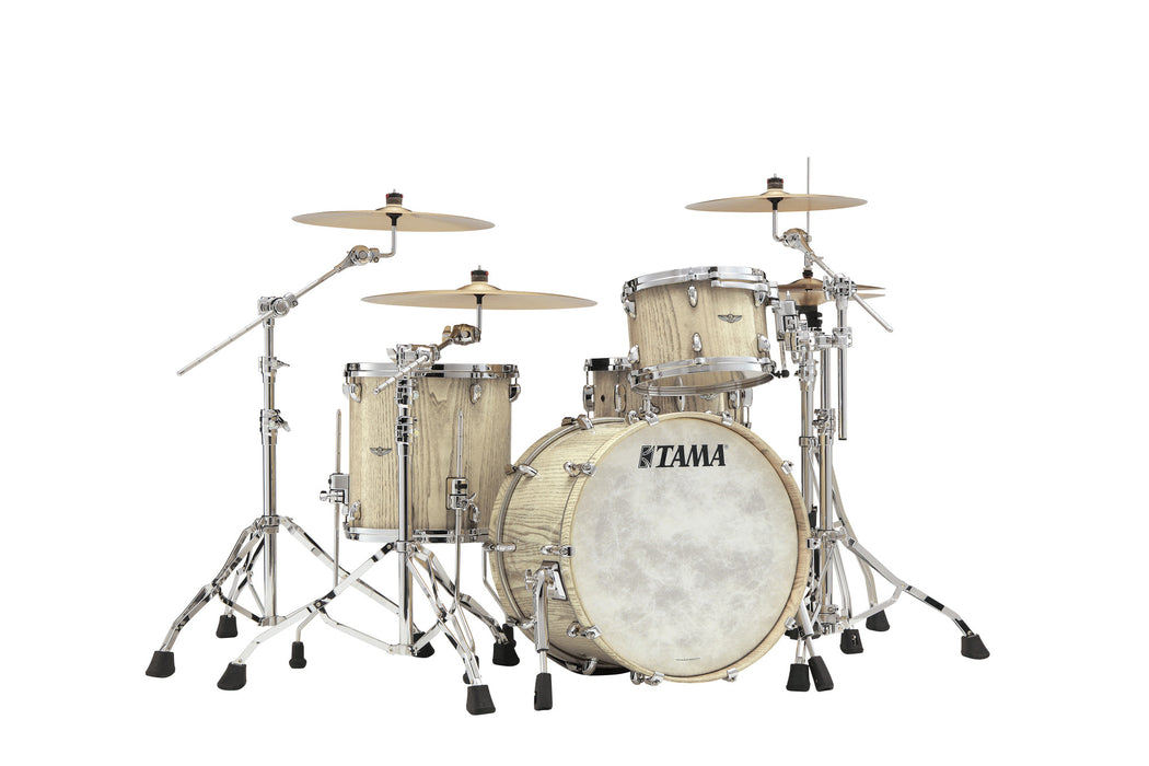 TAMA STAR Walnut Shell Kit 3 pcs - Antique White Japanese Chestnut/Chrome HW