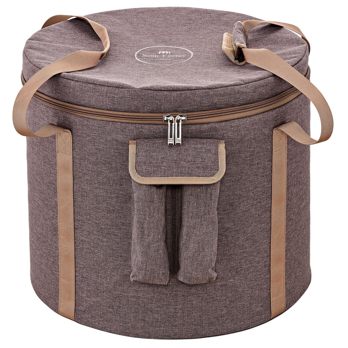 Meinl Sonic Energy 16" Crystal Singing Bowl Bag, for 15" & 16" bowls - Brown