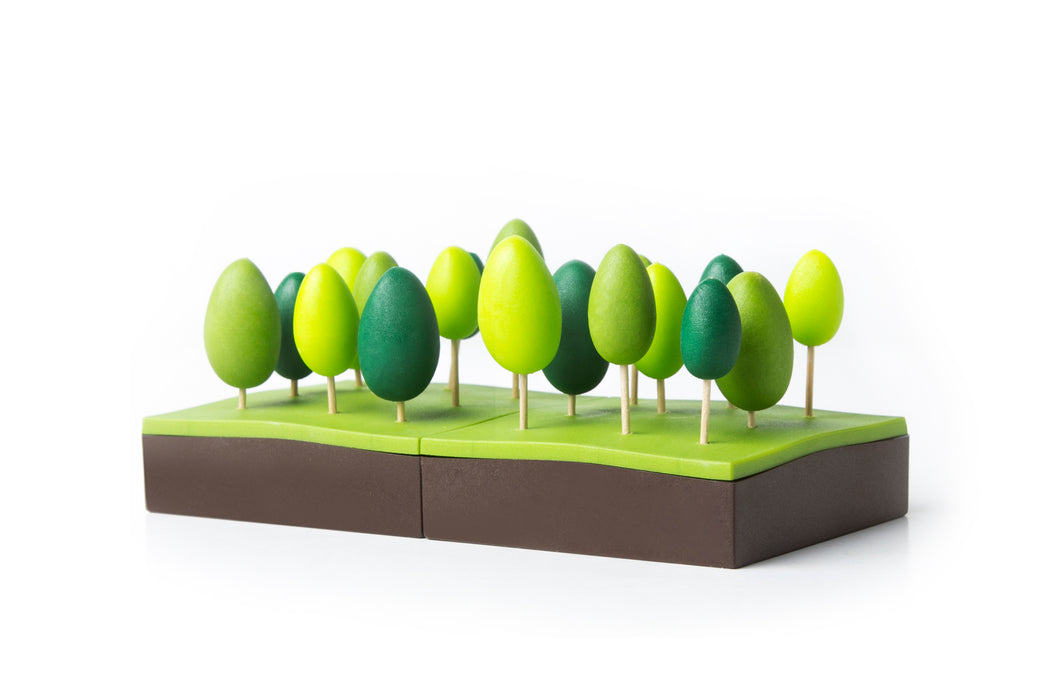 Qualy Forest Party Forks Green 10218-GN