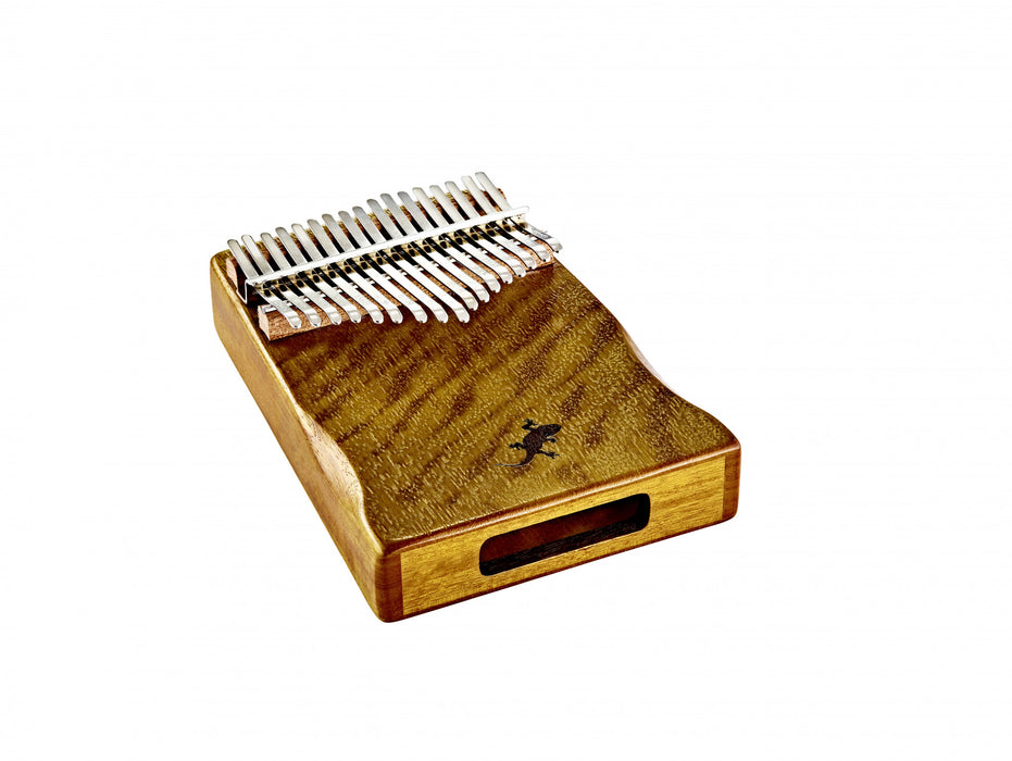 ORTEGA Lizard Series Kalimba 17 Keys - Solid Golden Phoebe