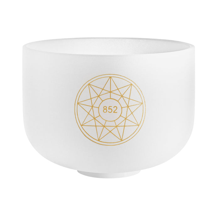 MEINL Sonic Energy Solfeggio Crystal Singing Bowl 10" - G#4/La/852 Hz
