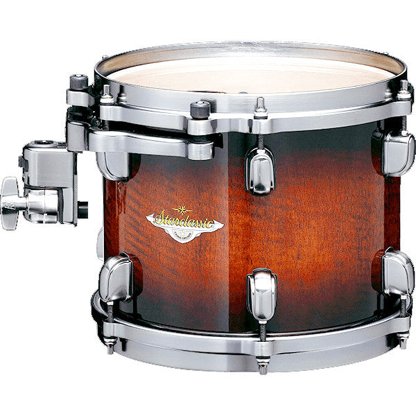TAMA Starclassic Maple Exotic Rack Tom 14" x 10" - Tobacco Sunburst Movingui/Chrome HW