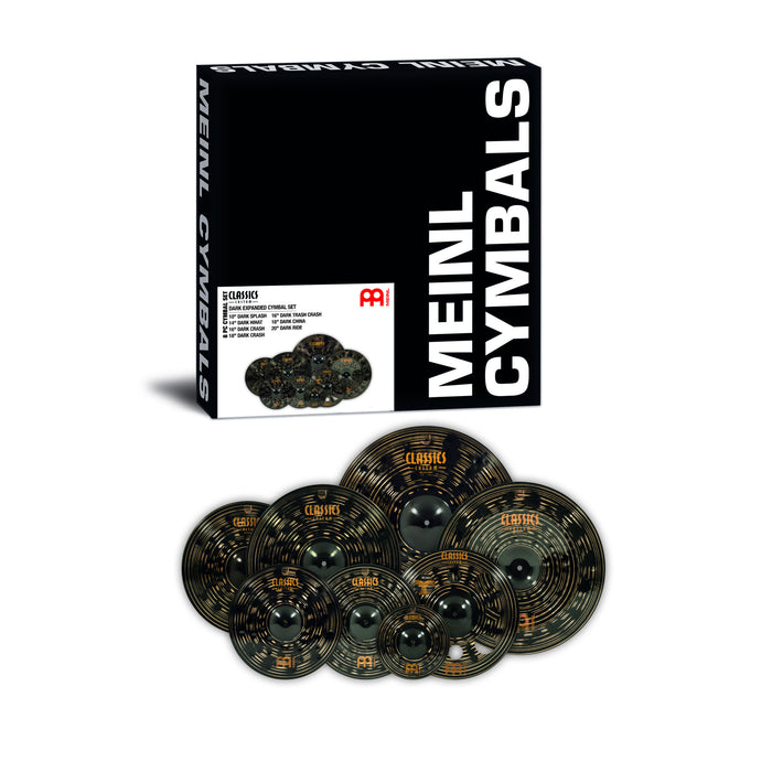 MEINL Cymbals Classics Custom Dark Expanded Cymbal Set