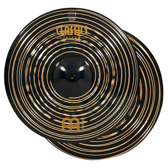 MEINL Cymbals Classics Custom Heavy Dark Hihat - 14"