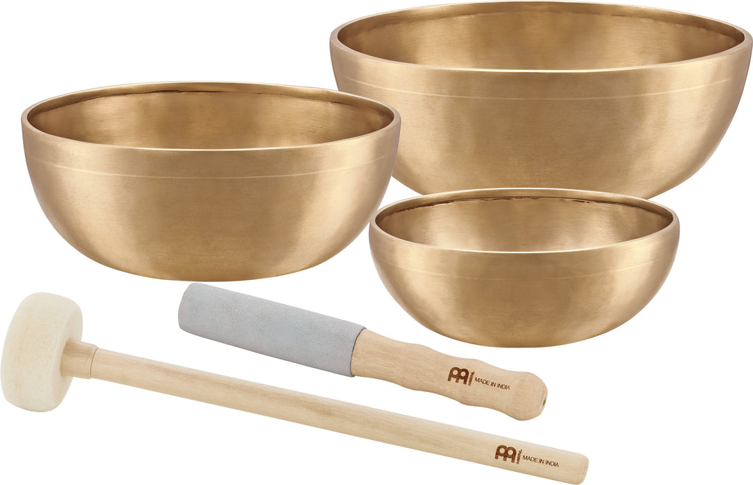 MEINL Sonic Energy Energy Therapy Series Singing Bowl Set 5 pcs - 700/1000/1400g + Mallets