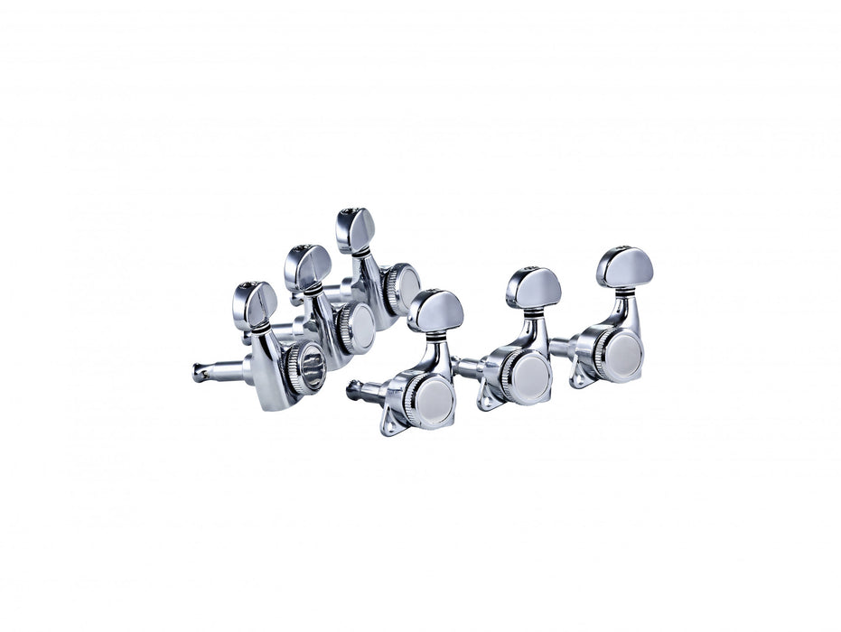 ORTEGA 3+3 Guitar Locking Tuning Machines - Chrome