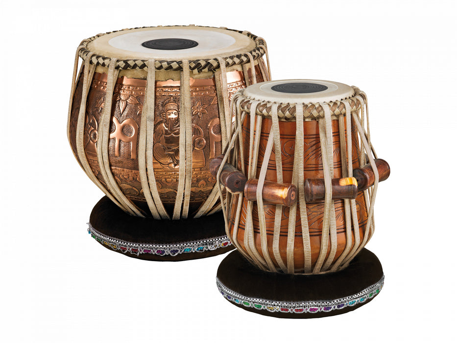 MEINL Percussion Artisan Edition Series Tabla Set - 9" Bayan & 5 1/2" Dayan