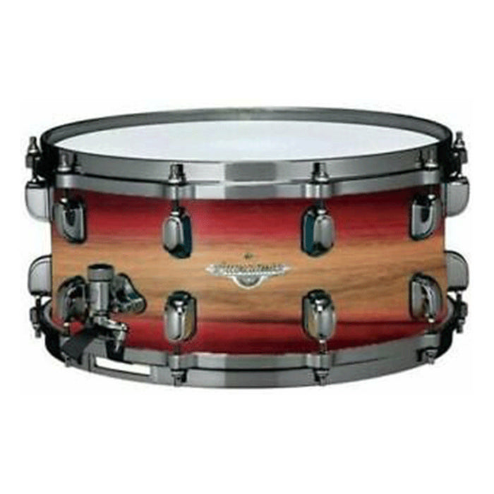 TAMA Starclassic Maple Exotic Snare Drum 14" x 5,5" - Ruby Pacific Walnut Burst/Black Nickel HW