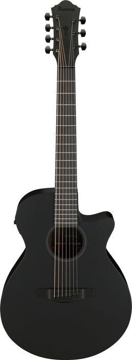 IBANEZ AEG Acoustic Guitar 7-String - Black Out