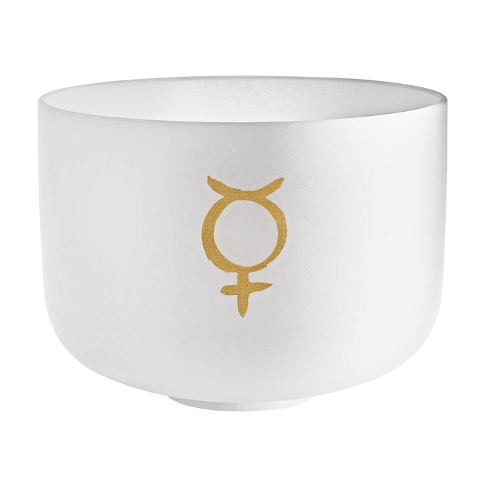 MEINL Sonic Energy Planetary Tuned Crystal Singing Bowl 12" - Mercury/141.27 Hz